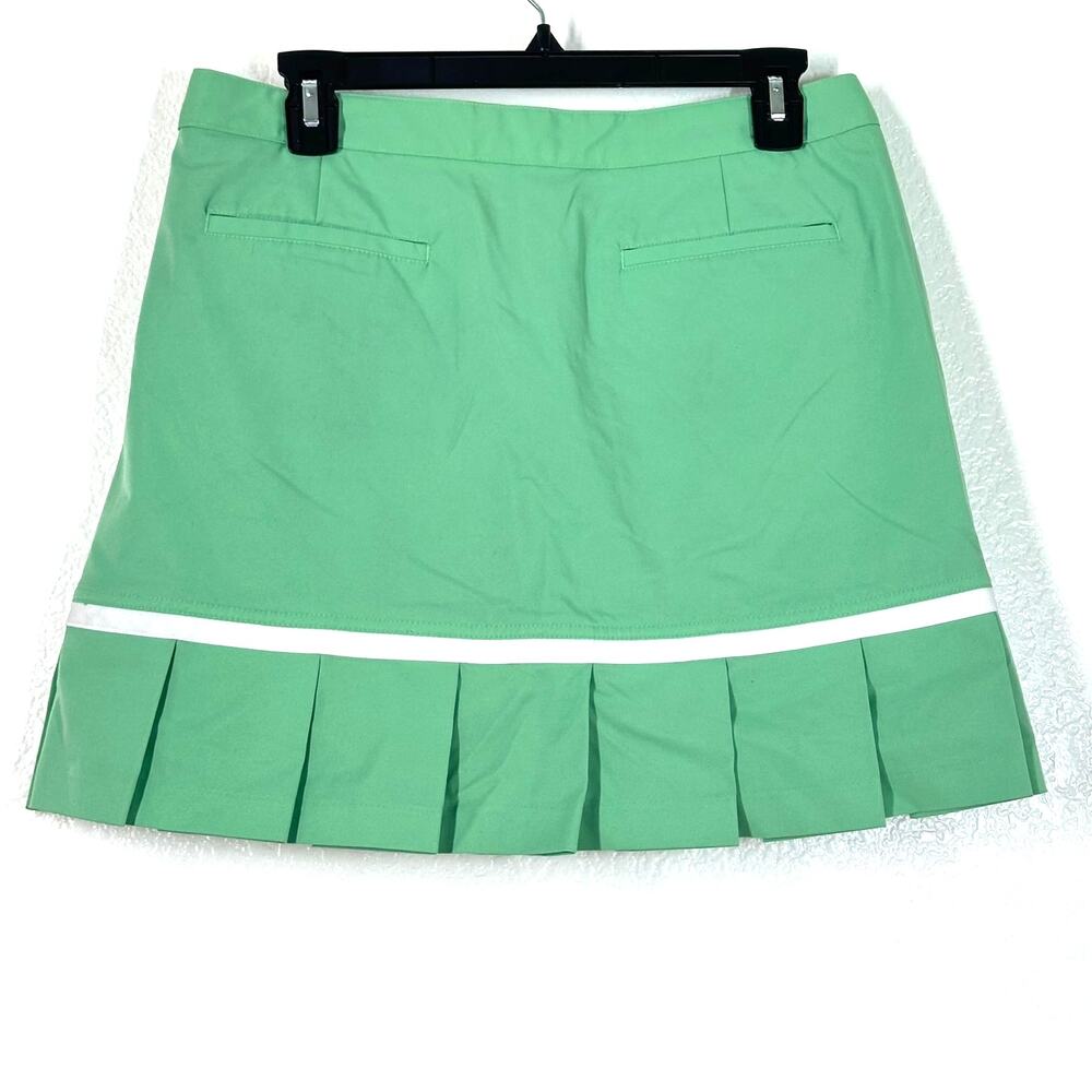 8 adidas Climacool Stretch Pleated Golf Skort Skirt Pickelball Tennis Core